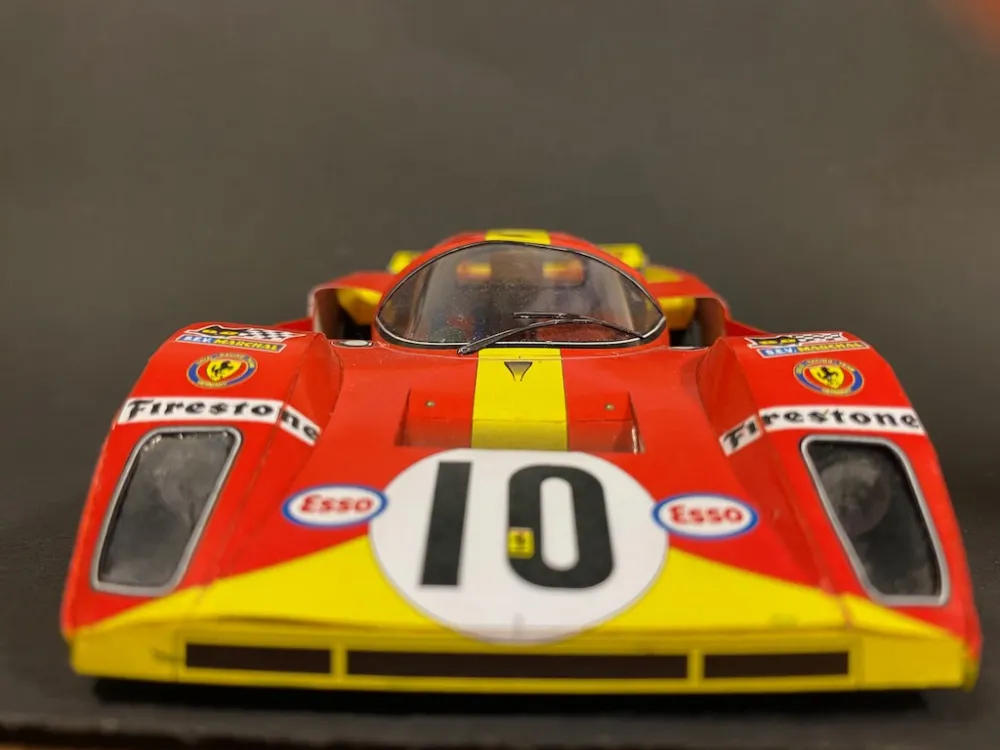 Papierový model Ferrari 512M Gelo Team LM 1971